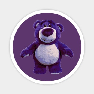 Purple Bear Magnet